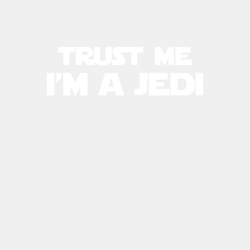 TRUST ME I_M A JEDI - Funny Printed Mens Male Tank Top