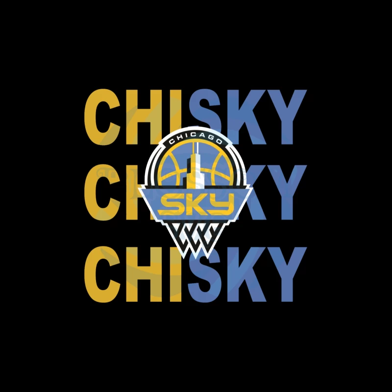 Chicago Sky 2 Throw Pillow
