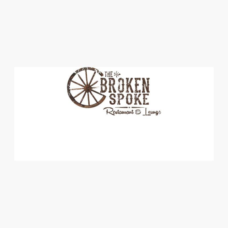 Broken Spoke Restaurant & Lounge, distressed Coffee Mug