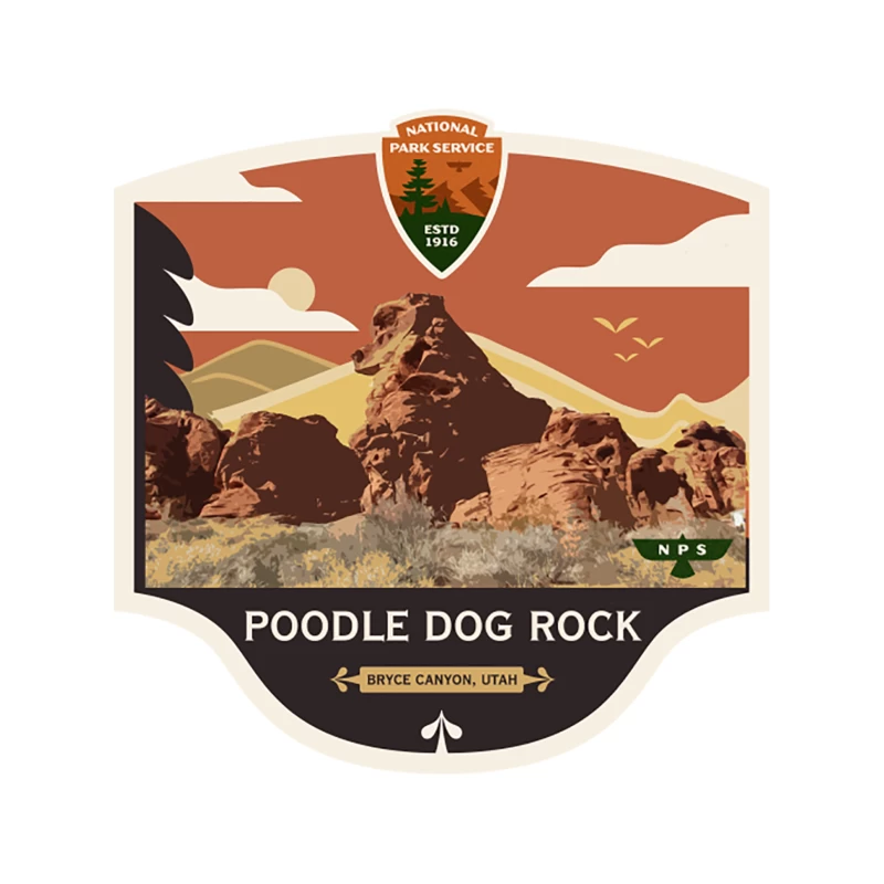 Poodle Dog Rock Tapestry
