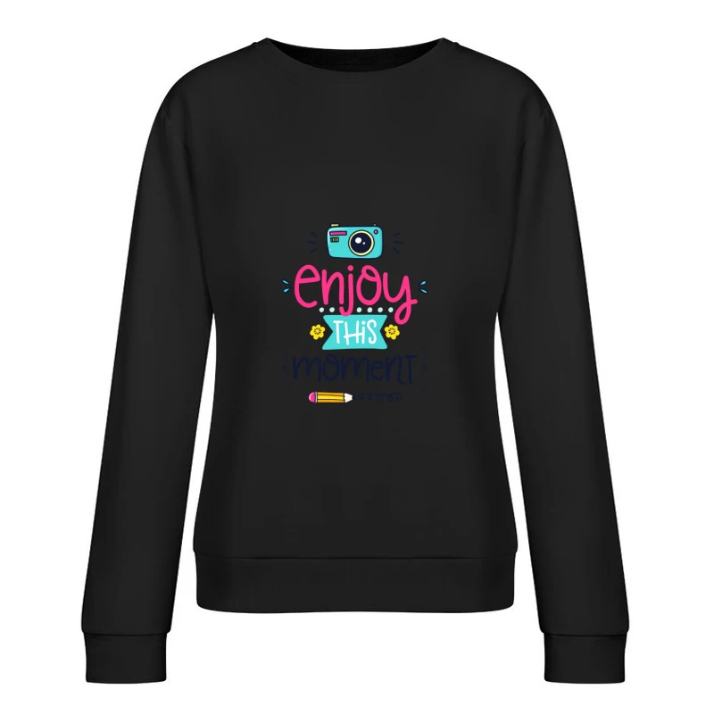 Profitez du moment avec style Femme Sweat-shirt à enfiler