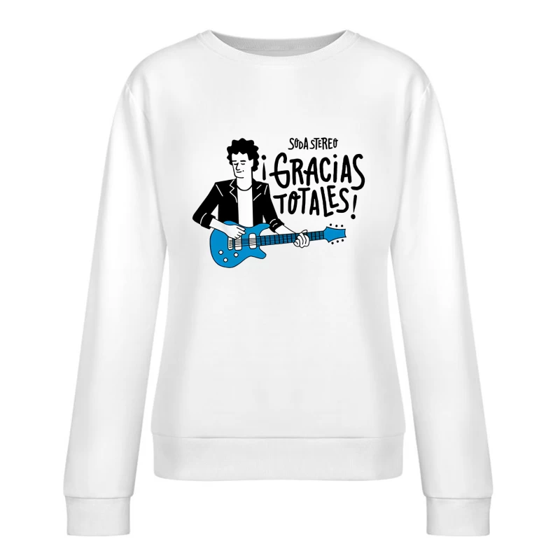 Soda Stereo Gracias Totales Female Pullover Sweatshirt