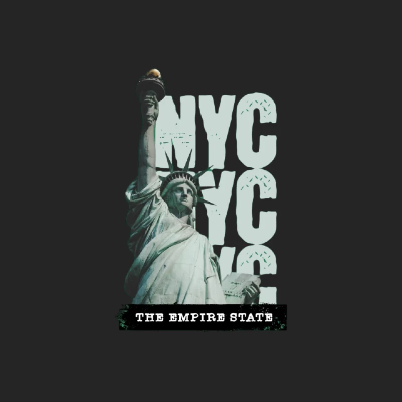 Graphique Statue de la Liberté NYC Homme Sweat-shirt à enfiler