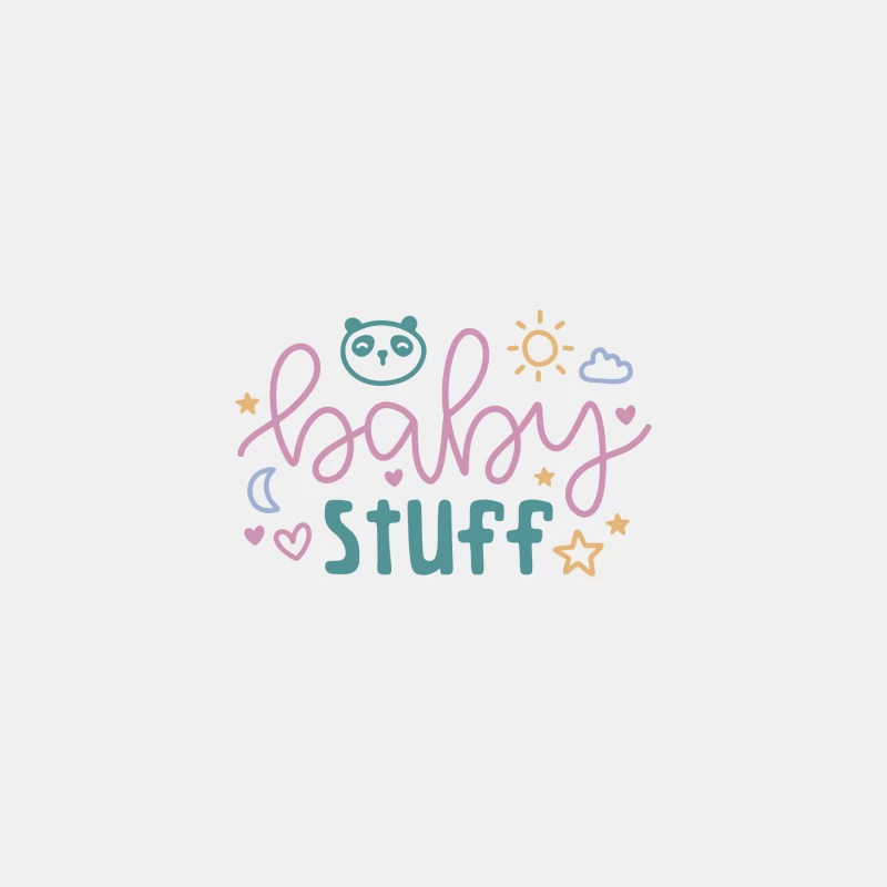 Design mignon pour bébé avec motifs étoile et soleil Homme Débardeur