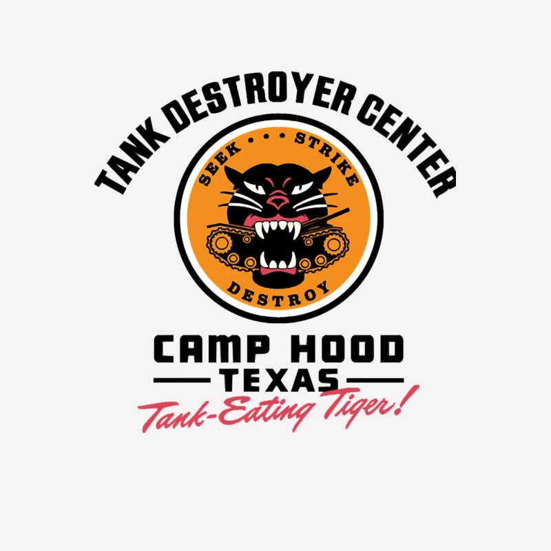 TANK DESTROYER CENTER Male T-Shirt