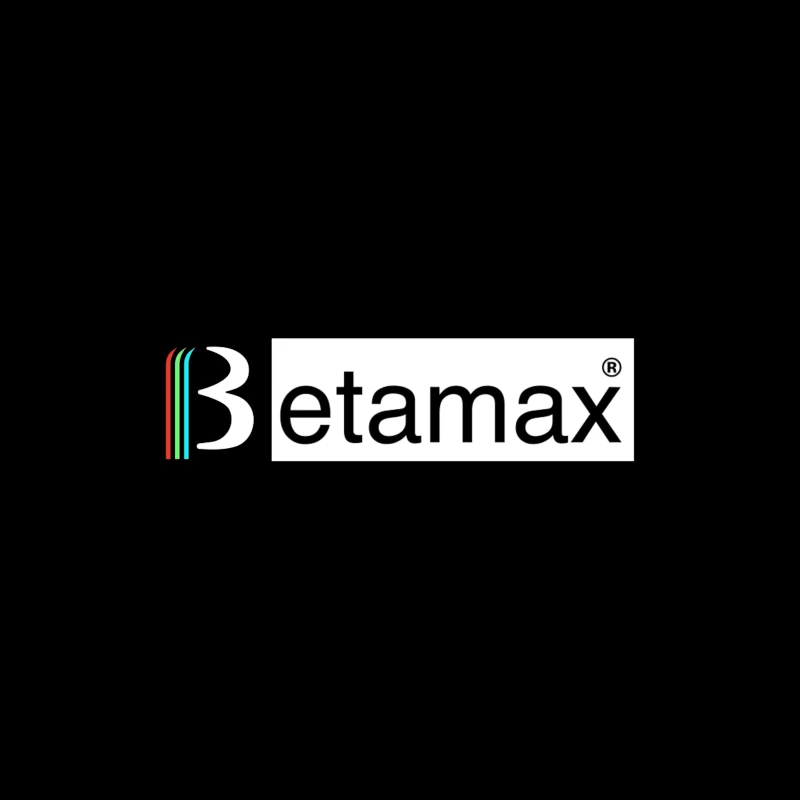 Etamax Modern Minimalist Brand Logo with Colored Stripes Travel Mug