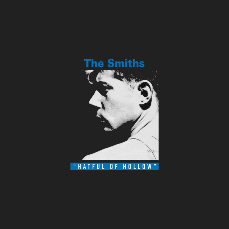 The Smiths 'Hatful of Hollow' Album Cover Art in Black and White Bucket Hat