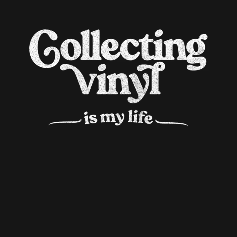 Collecting Vinyl Is My Life  Vinyl Records Geek Gift Mouse Pad