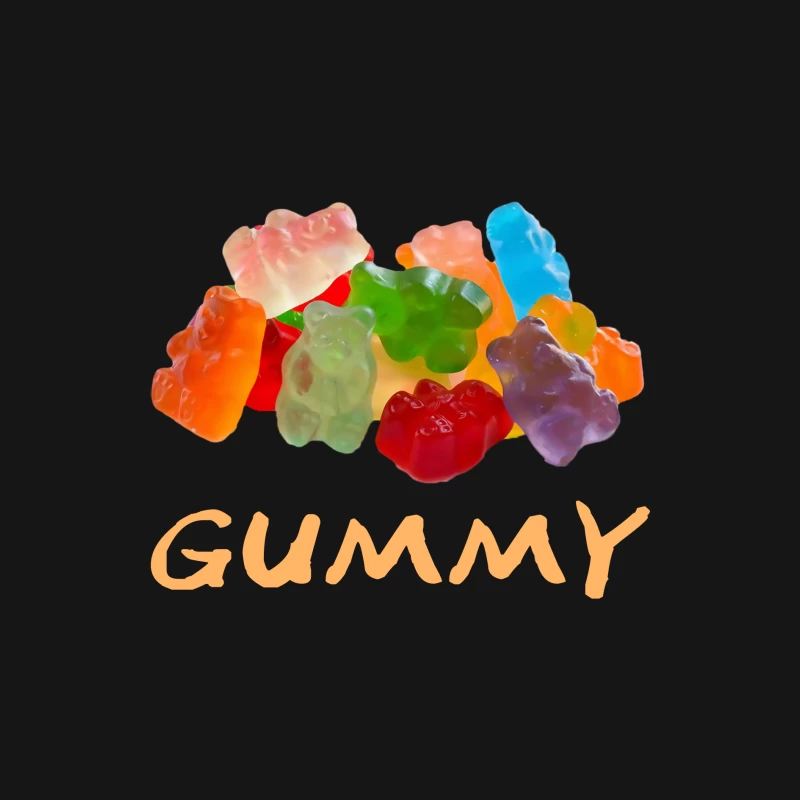 Bunte Gummibärchen Kollektion Herren Langarm T-Shirt
