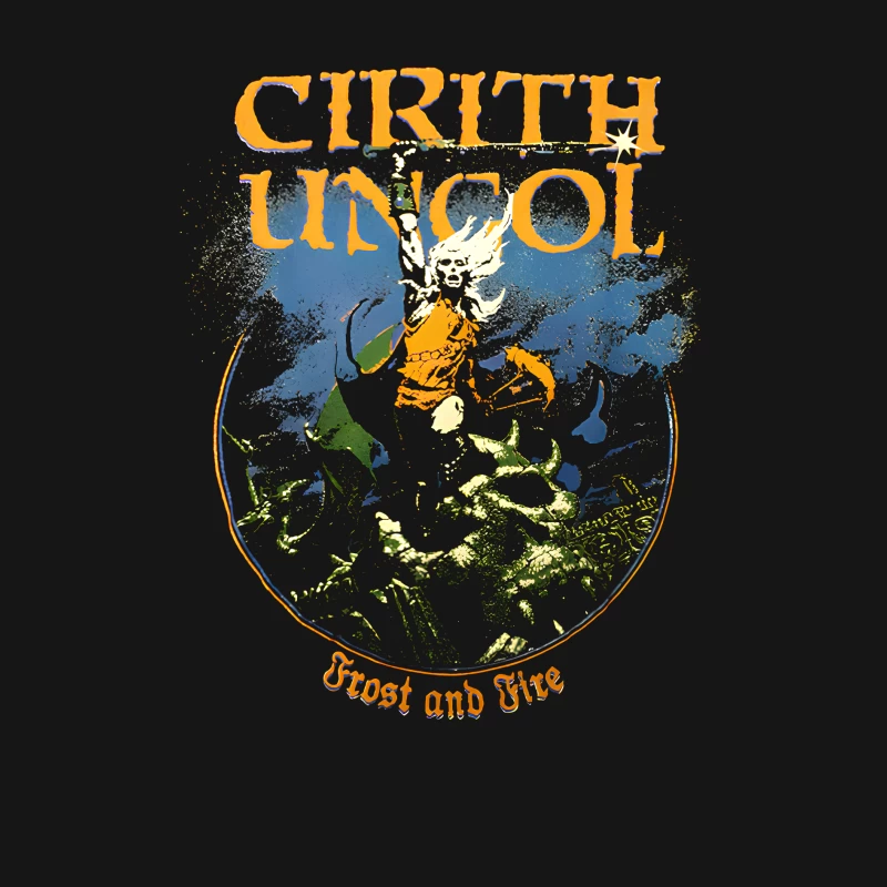 Cirith Ungol Frost and Fire Vintage Male Long Sleeve T-Shirt