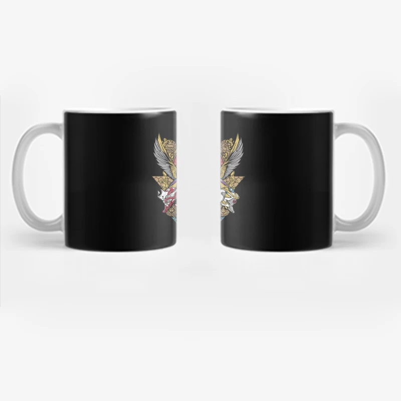 Fantasy Anime Character Illustration Coffee Mug