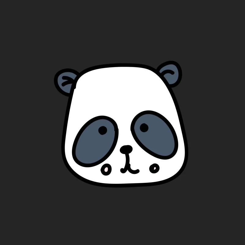 Dessins mignons de panda Homme Sweat-shirt à enfiler