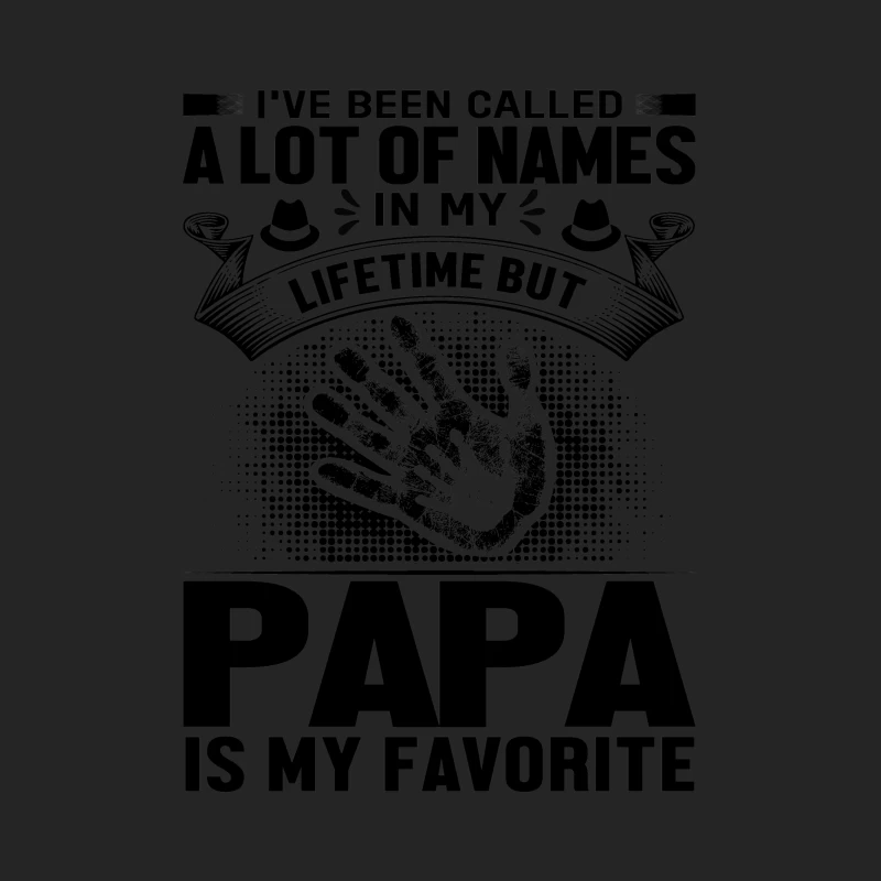 T-shirt humoristique avec design Papa préféré Homme Sweat-shirt à enfiler