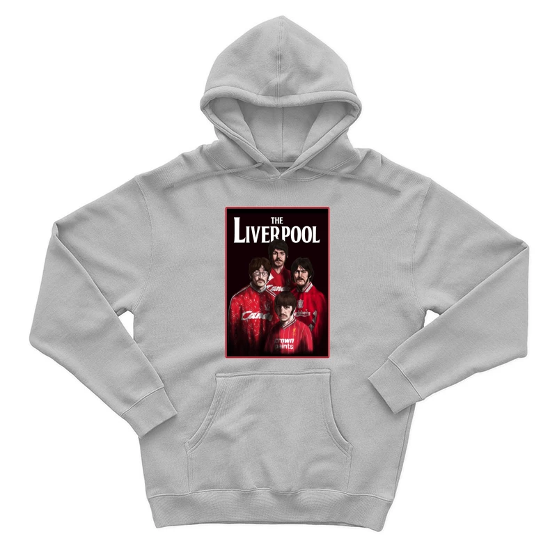 Liverpool/Beatles Mashup Male Pullover Hoodie