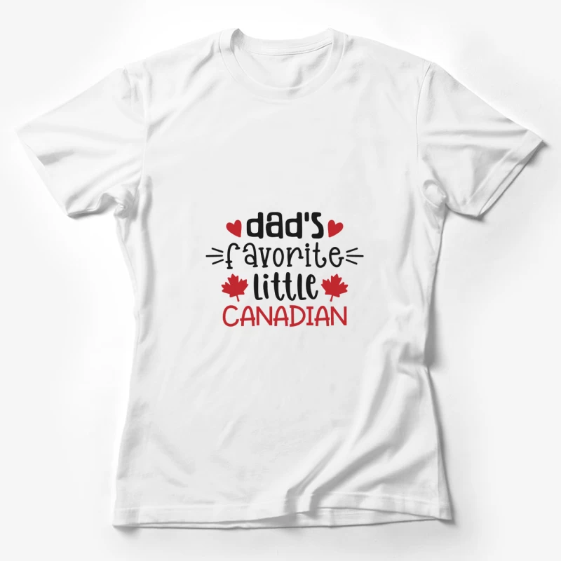T-shirt Enfant Canadien Femme T-Shirt