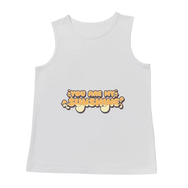 Bunter Schriftzug 'Du bist mein Sonnenschein' Herren Tanktops