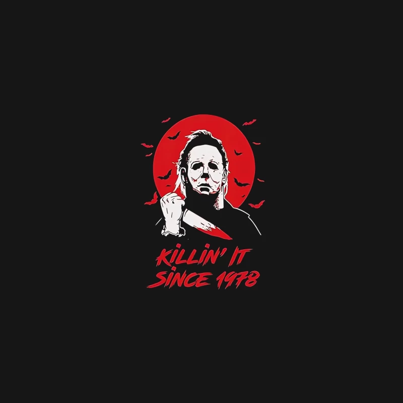 Elderly Slasher: Killin' It Since 1978 Desk Mat