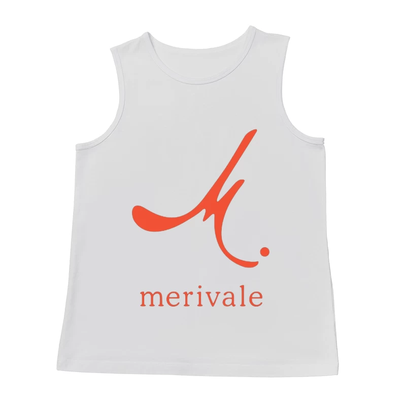 Merivale Hospitality Group Minimalist Red Logo Design Male Tank Top