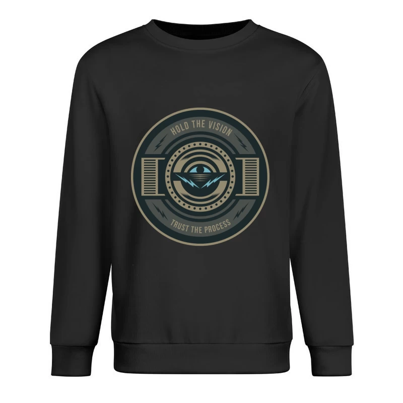 Œil Visionnaire et Éclair Homme Sweat-shirt à enfiler