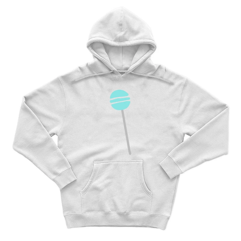 Illustration de sucette bleue Homme Sweat à capuche
