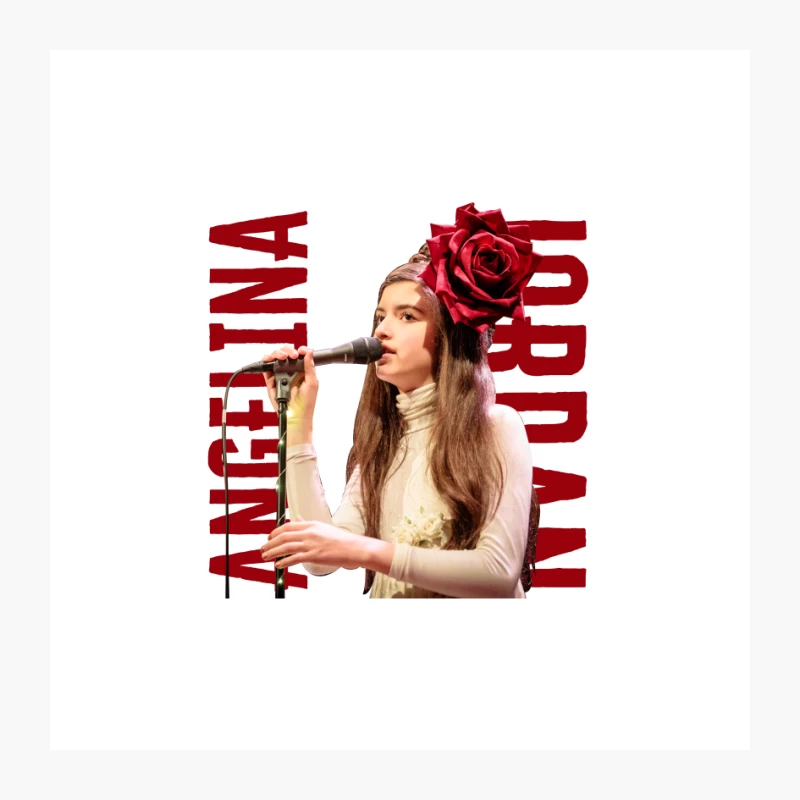 4 ANGELINA JORDAN - IT'S MAGIC Pin