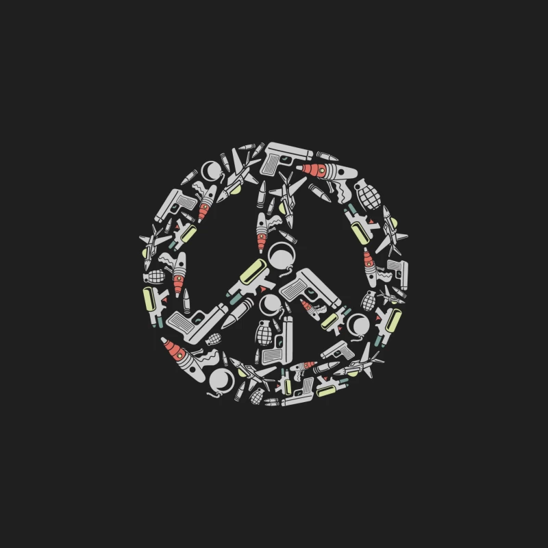 Symbole de paix en armes Homme Débardeur