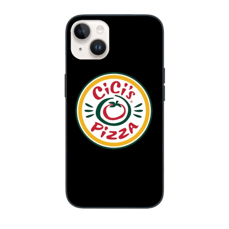 CiCi's Pizza Restaurant Chain Logo with Tomato Symbol iPhone Case