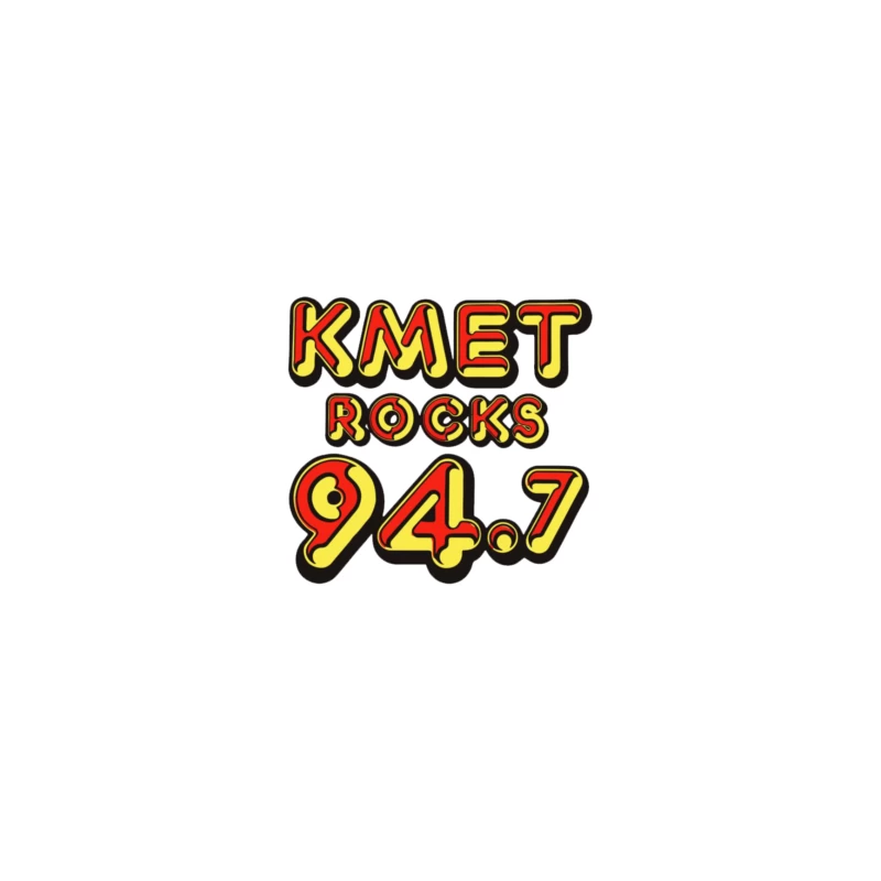 KMET 94.7 Retro Radio iPhone Case