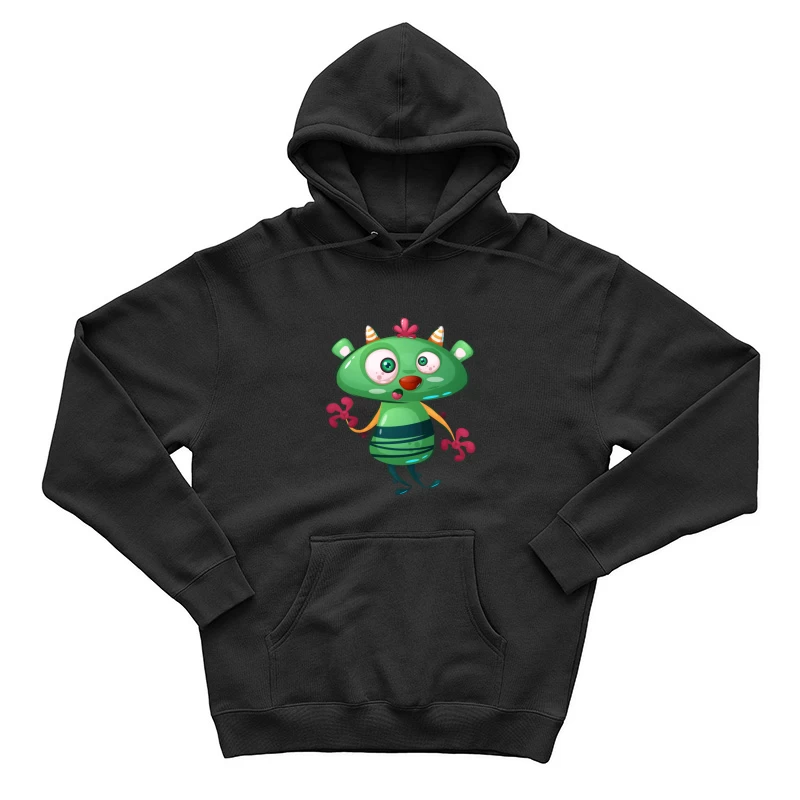 Créature colorée avec cornes Homme Sweat à capuche