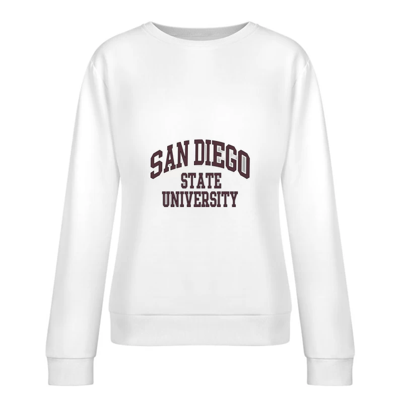 San Diego State University Logo Design Damen Pullover Sweatshirt