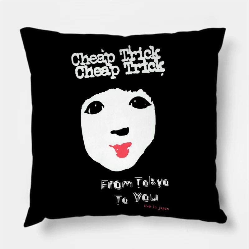 Cheap Trick Tokyo Tour Throw Pillow