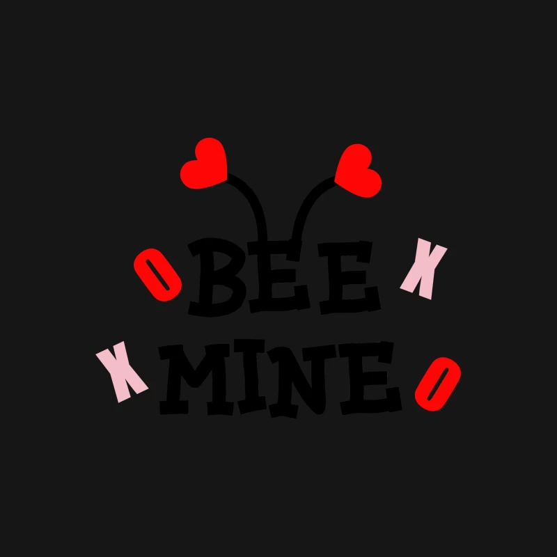 Design mignon avec des cœurs et une abeille Femme T-Shirt