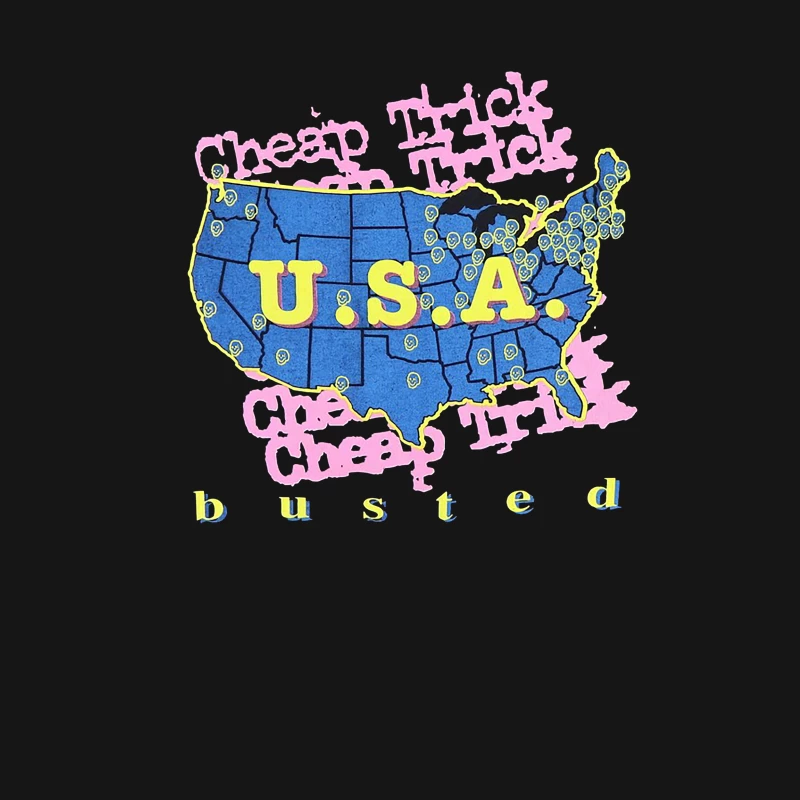 Cheap Trick Busted Female T-Shirt