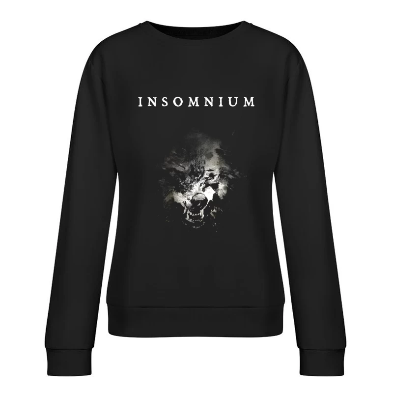 Insomnium Wolf Female Pullover Sweatshirt