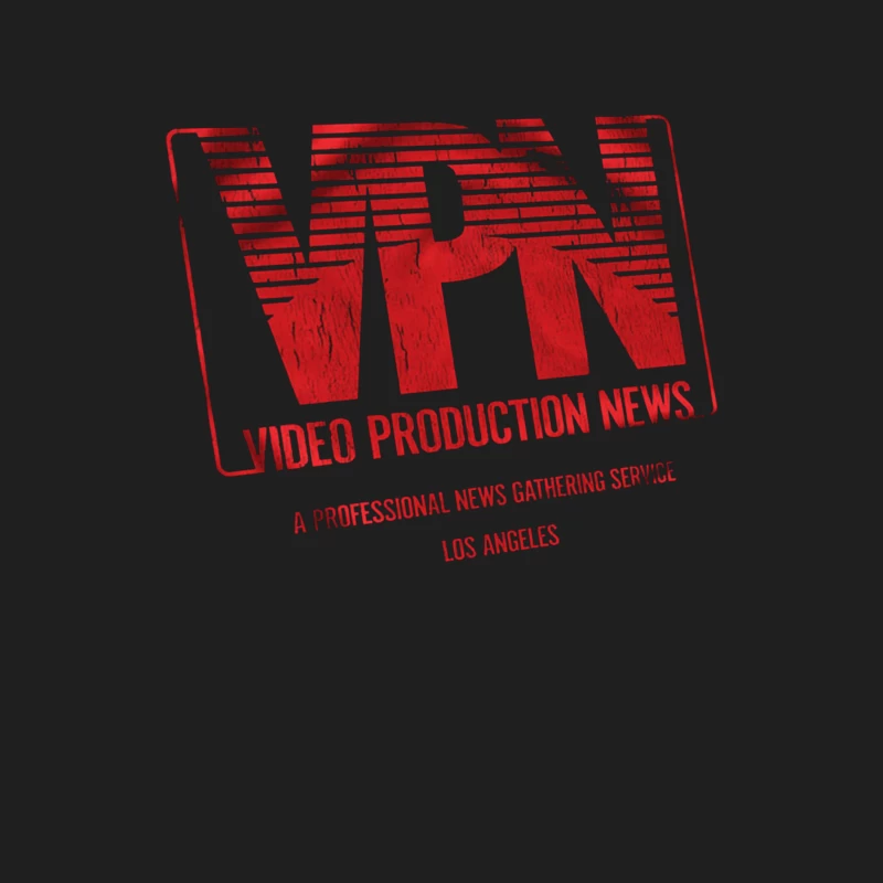 VPN Video Production News Logo Male Tank Top
