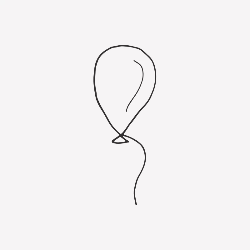 Ballon Doodle avec Corde Femme T-Shirt