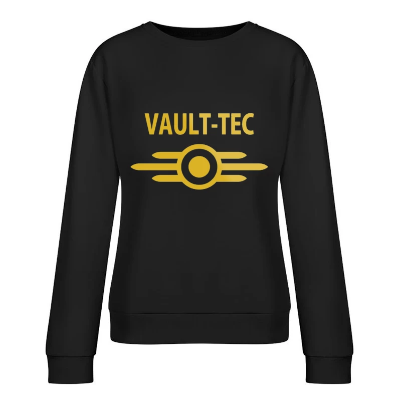 vault tec Logo Female Pullover Sweatshirt