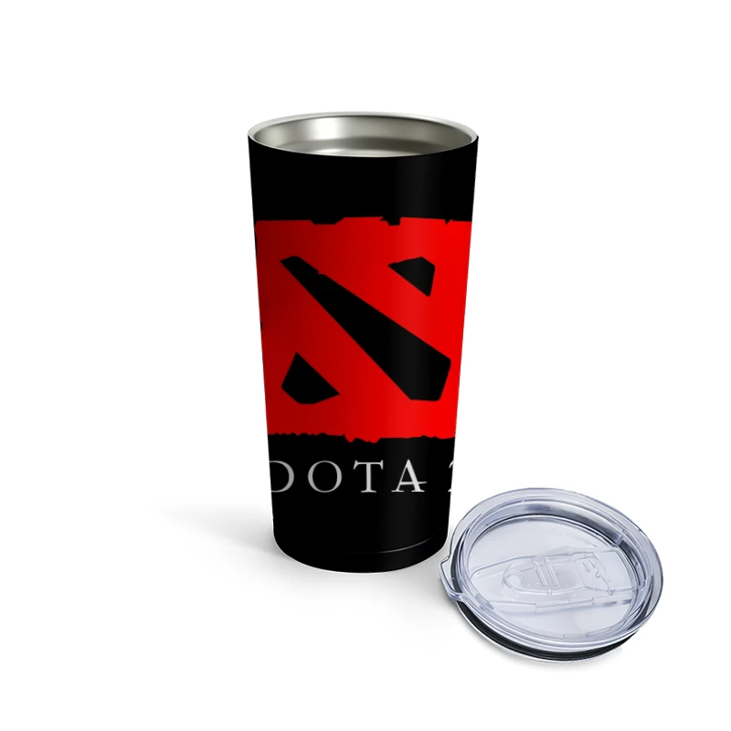 DOTA 2 Official Game Logo Travel Mug