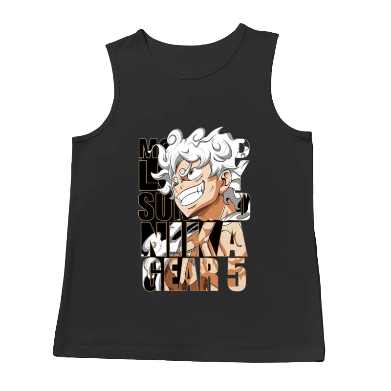 Monkey D. Luffy Gear 5 Design Herren Tanktops