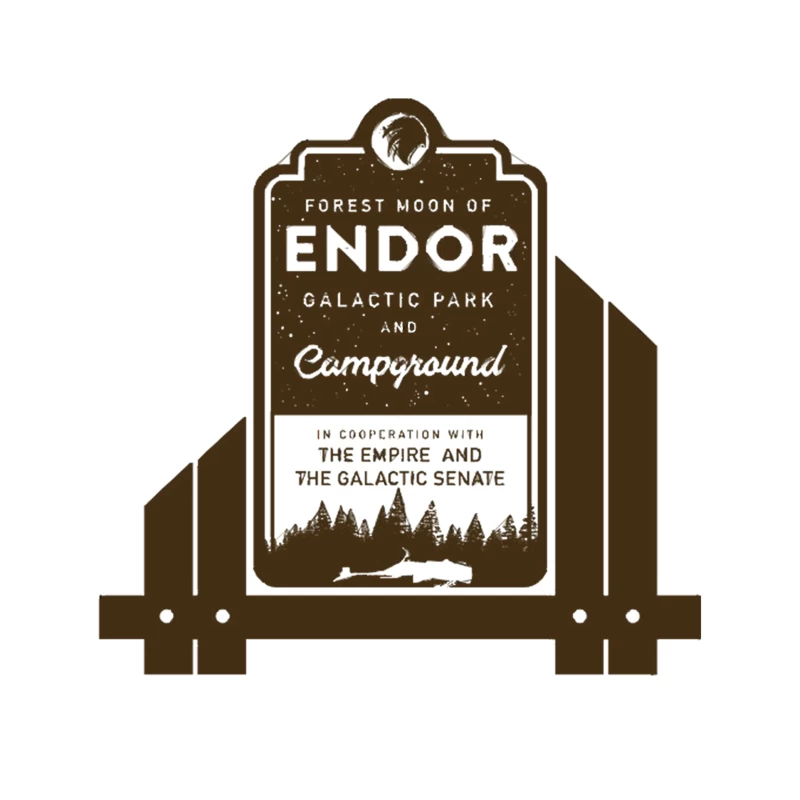 Endor Galactic Campground Tapestry