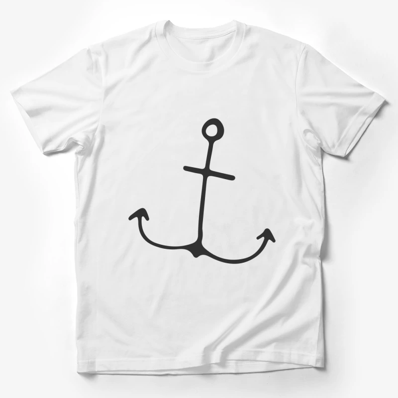 Symbole d'Ancre Marin Simple Homme T-Shirt