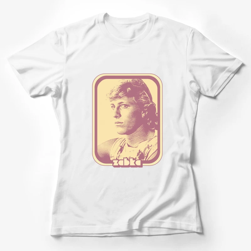 Billy Zabka  Retro 80s Aesthetic Fan Design Female T-Shirt