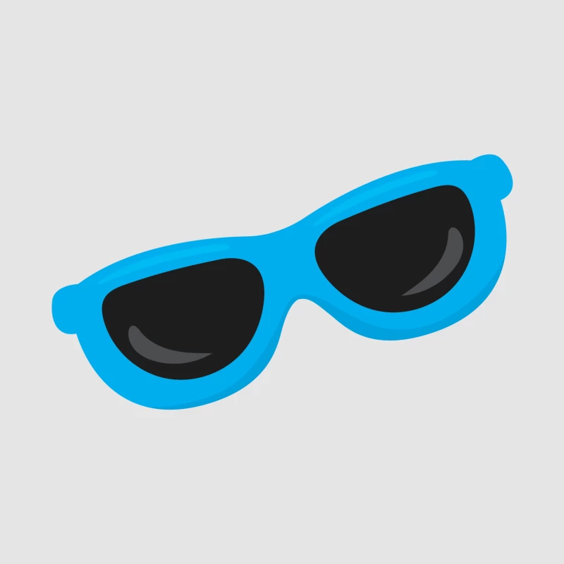 Lunettes de soleil bleues Femme Sweat à capuche