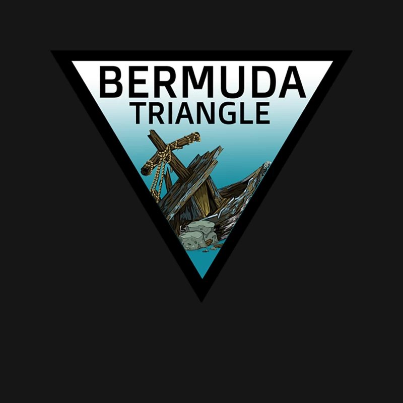The Bermuda Triangle - Addams Family Travel Badge Mouse Pad