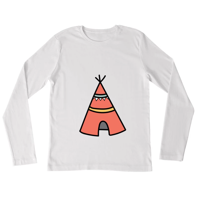 Zelt Damen Langarm T-Shirt