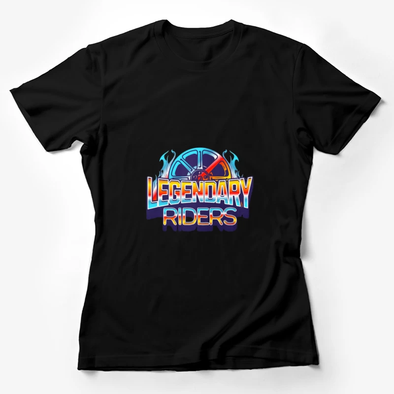 Conception Graphique Riders Légendaires Femme T-Shirt