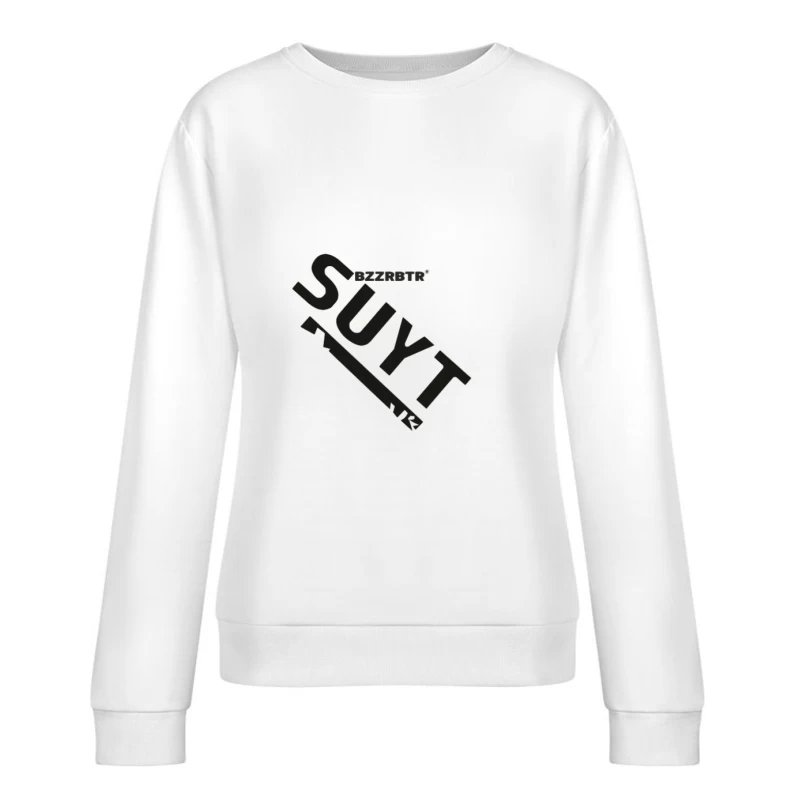 Design créatif de lettrage Femme Sweat-shirt à enfiler
