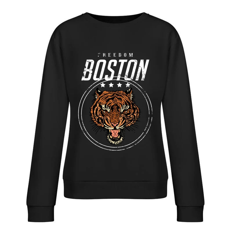 Symbole de Tigre de Boston Femme Sweat-shirt à enfiler