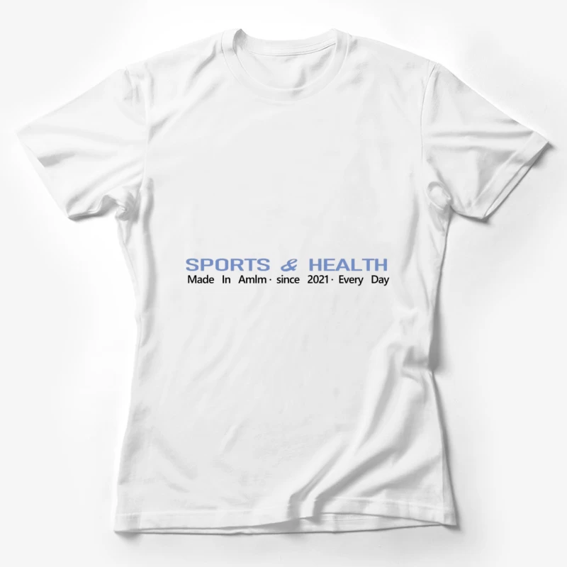 Logo Sport et Santé Femme T-Shirt