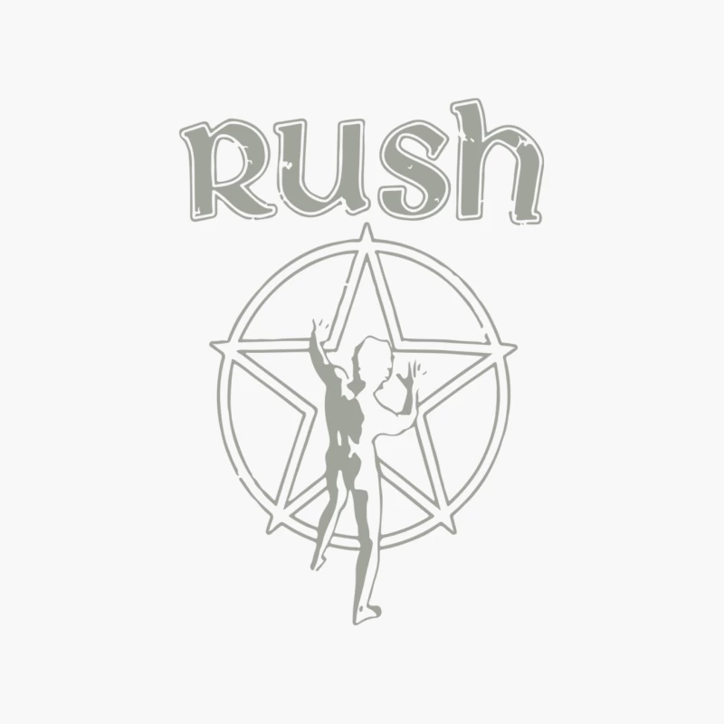 Rush Vintage Starman Cotton Tote Bag